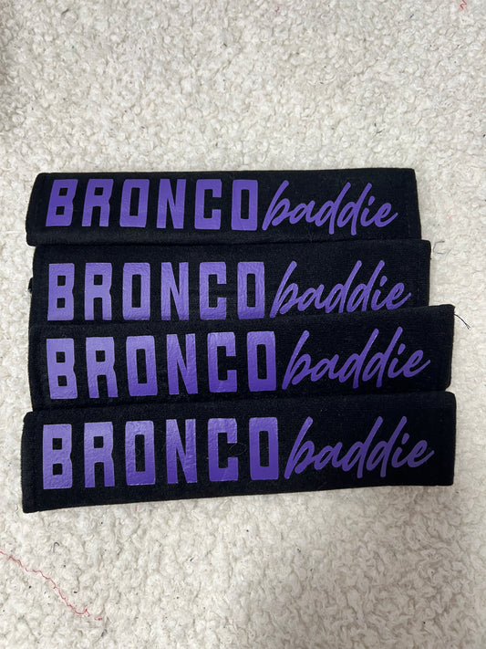 New seatbelt 2 sets (4 pieces)￼ purple