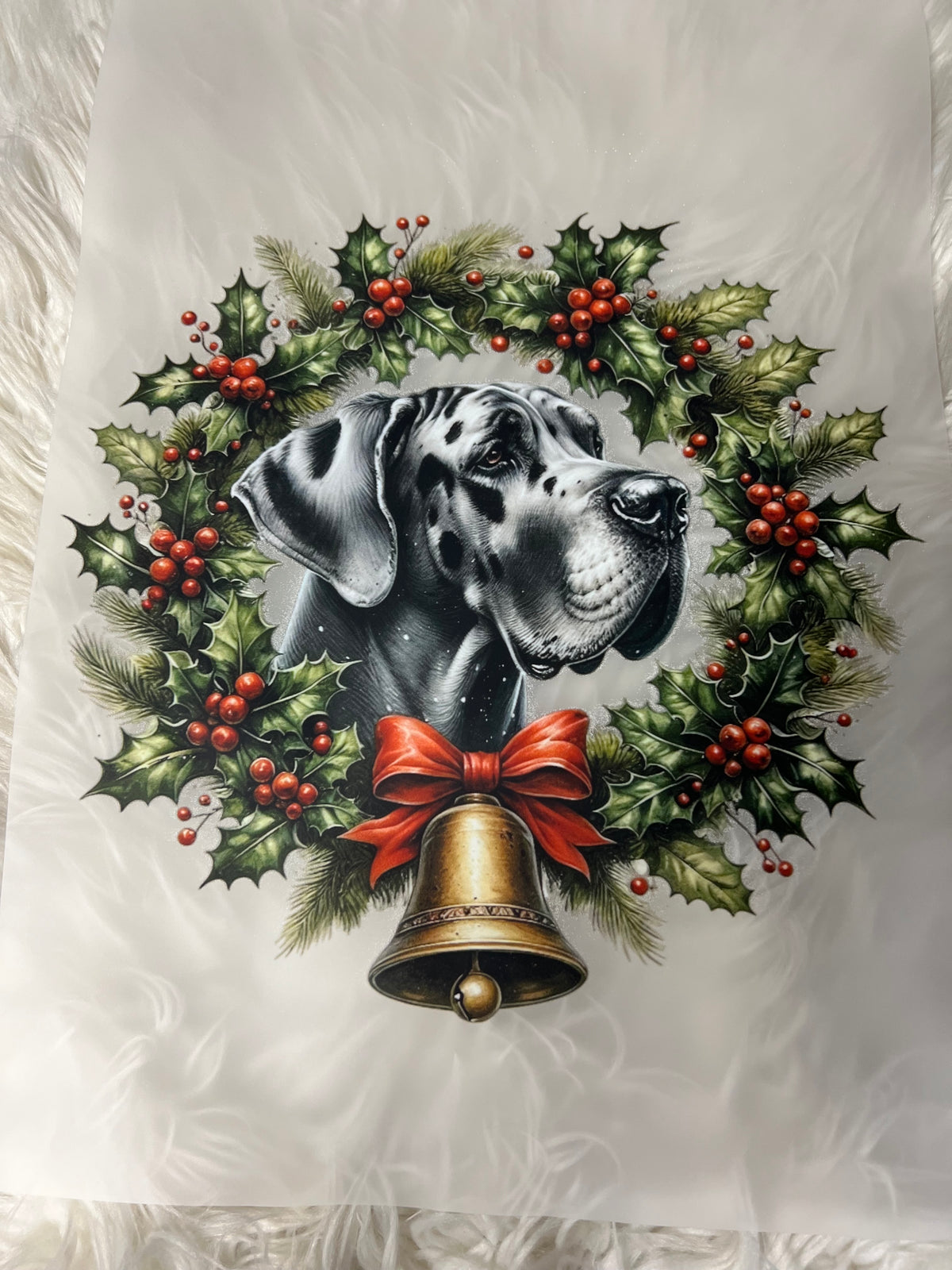 New DTF Christmas dane