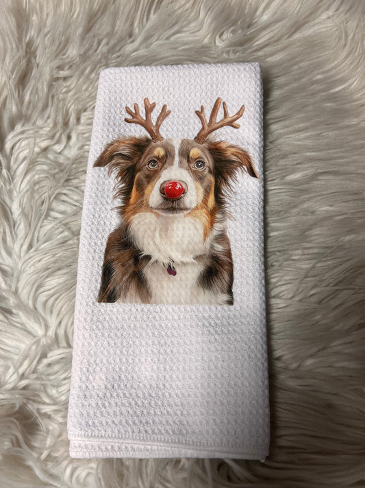 Decorative hand towel Christmas i’ll show you in Shepherd ￼
