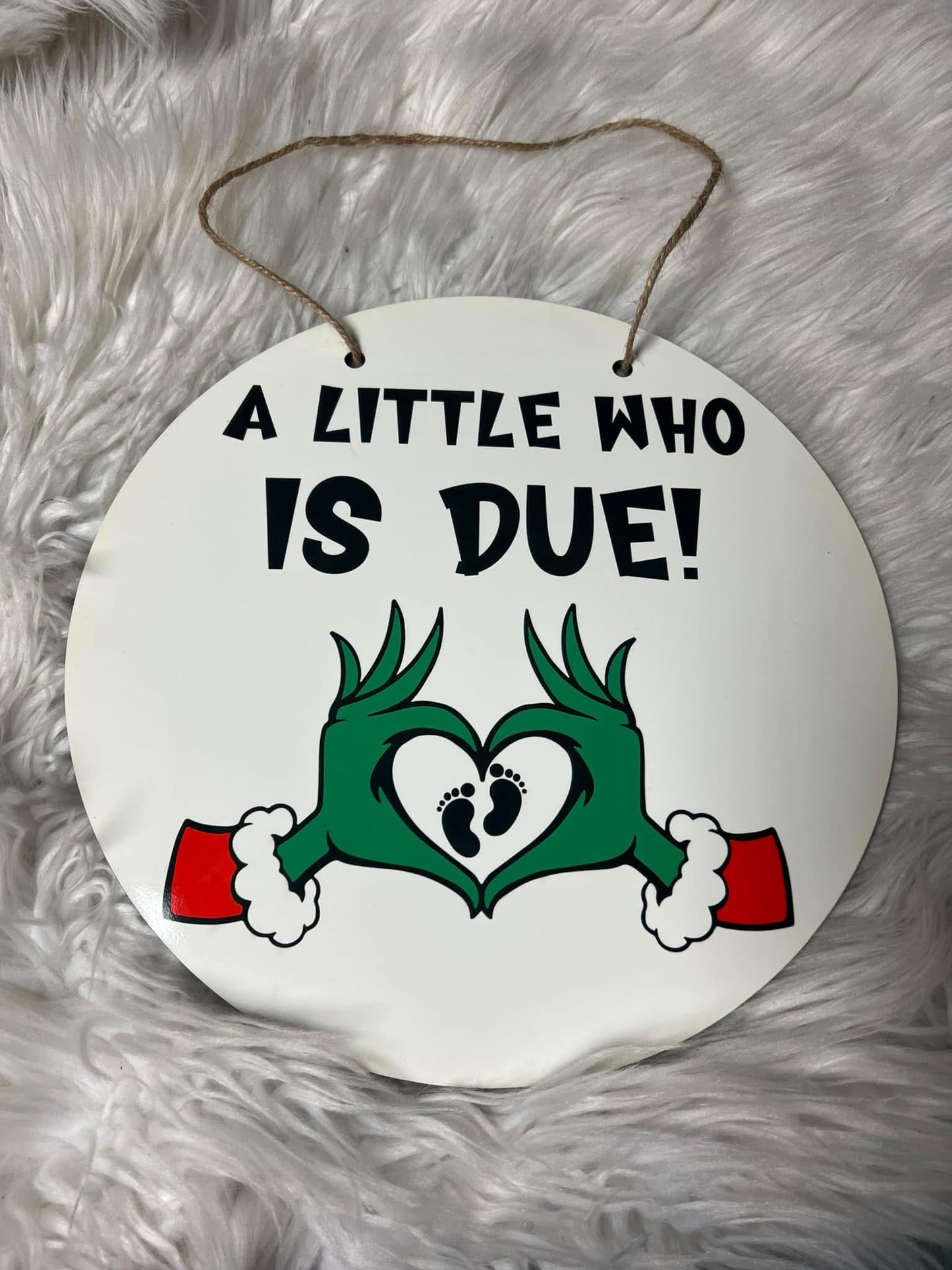 12 inch door circle hanger a little is due ￼