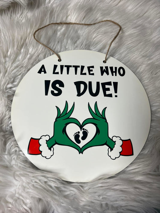 12 inch door circle hanger a little is due ￼