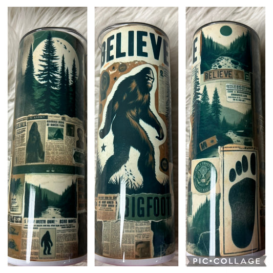 20 ounce Tumblr believe Sasquatch