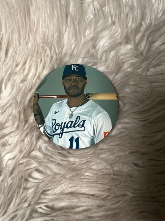 Baseball cork coasters