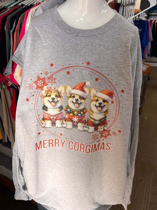 New unisex Christmas corgi