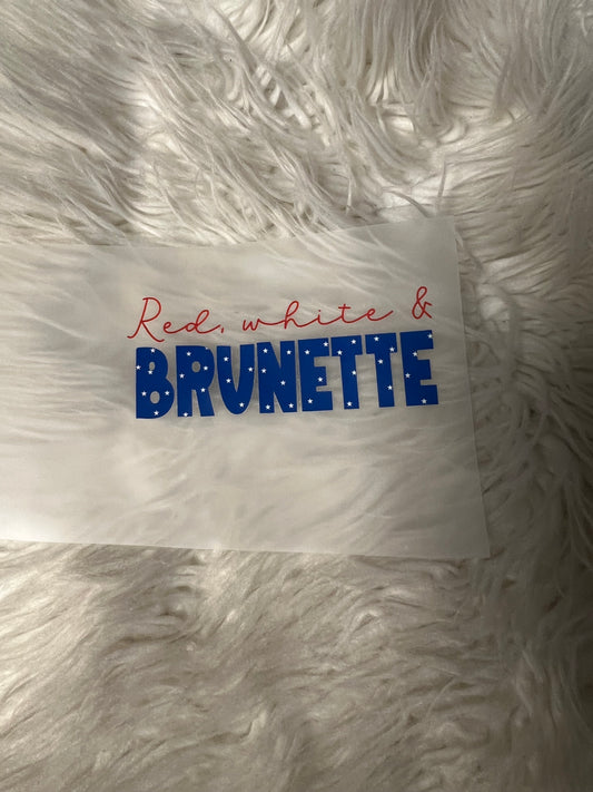 New DTF USA bougie ￼ brunette