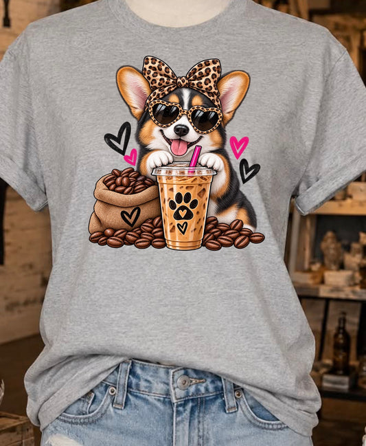 unisex top corgi