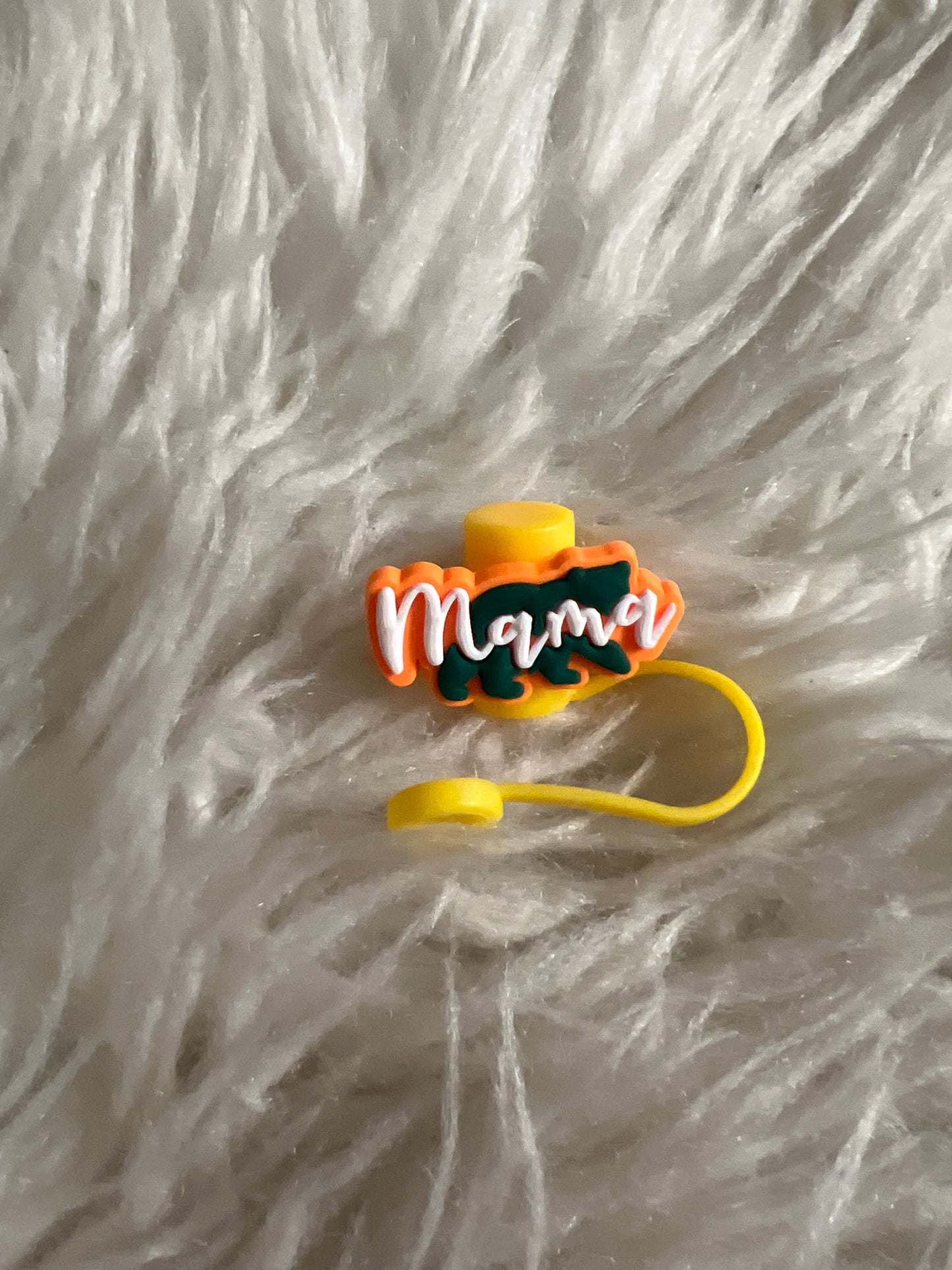 Straw topper mom