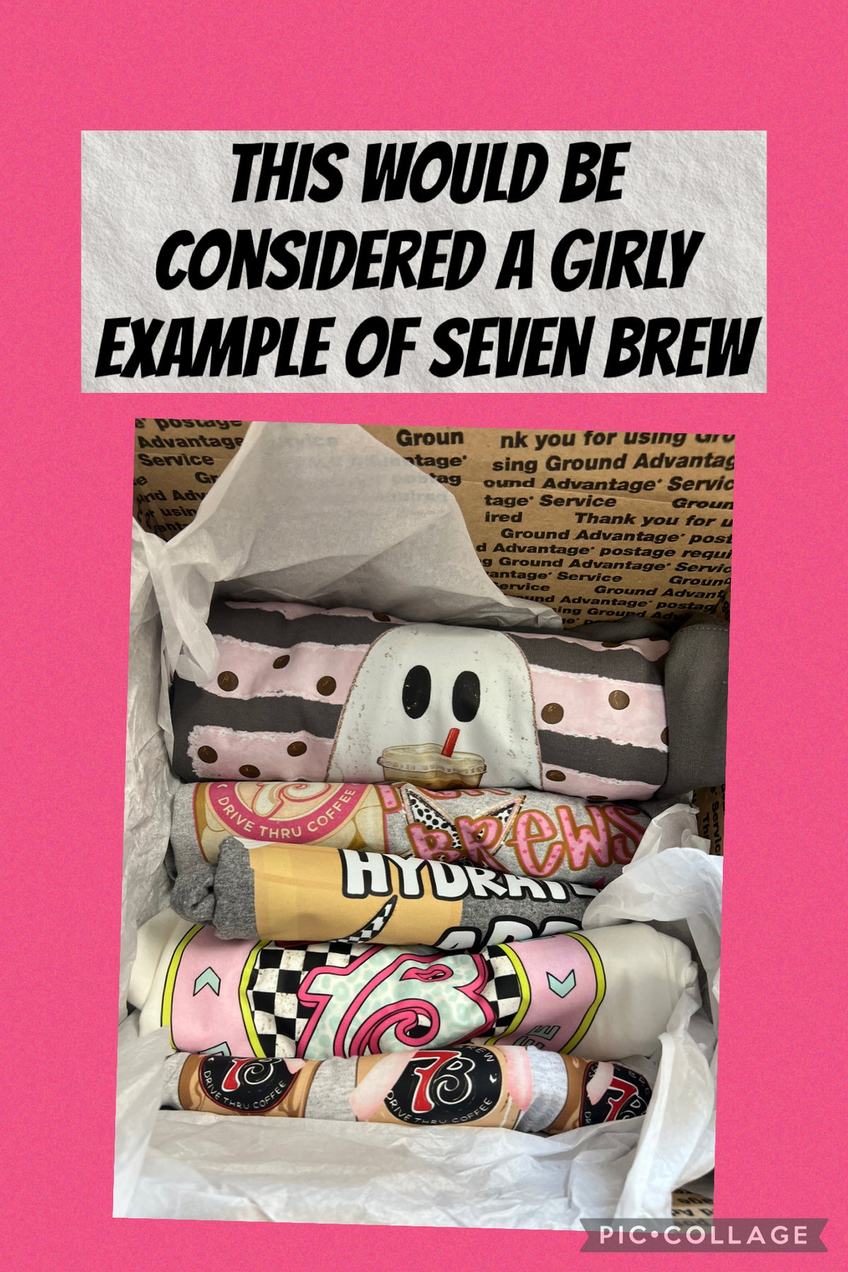 Mystery five T-shirts bundle drink coffee