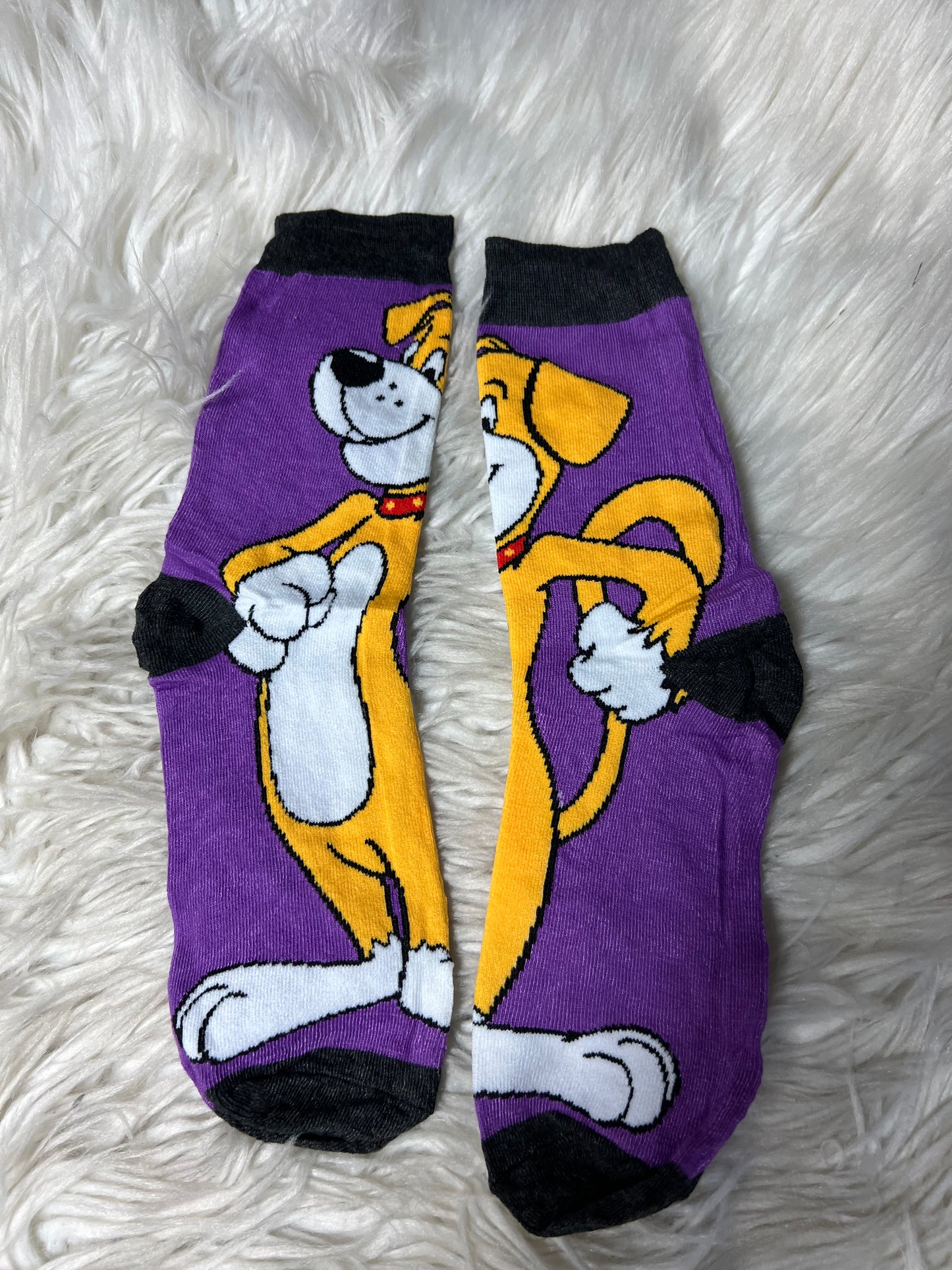 New adult one size graphic socks