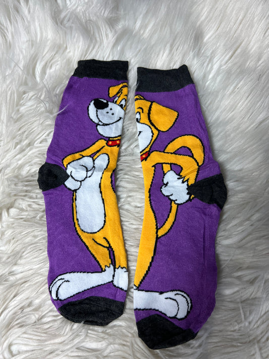 New adult one size graphic socks