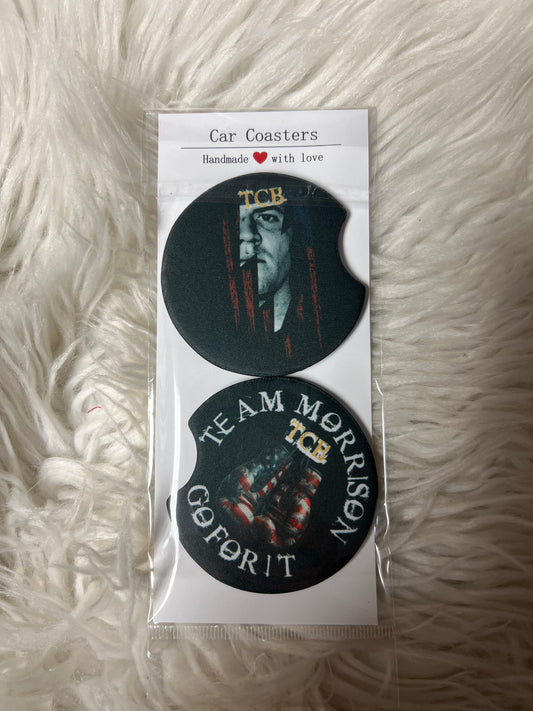 Kenzie Morrison car coasters
