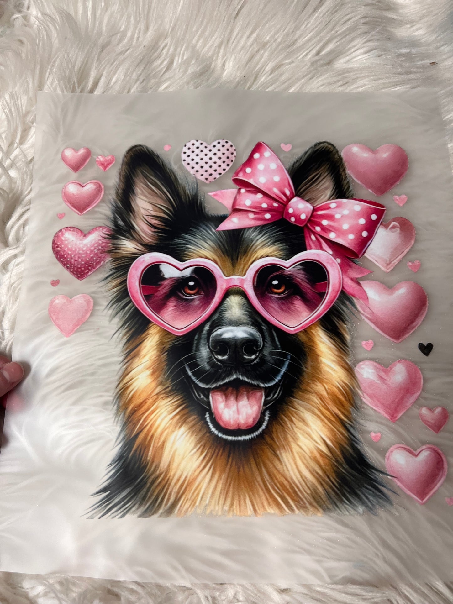 New DTF German Shepherd ￼