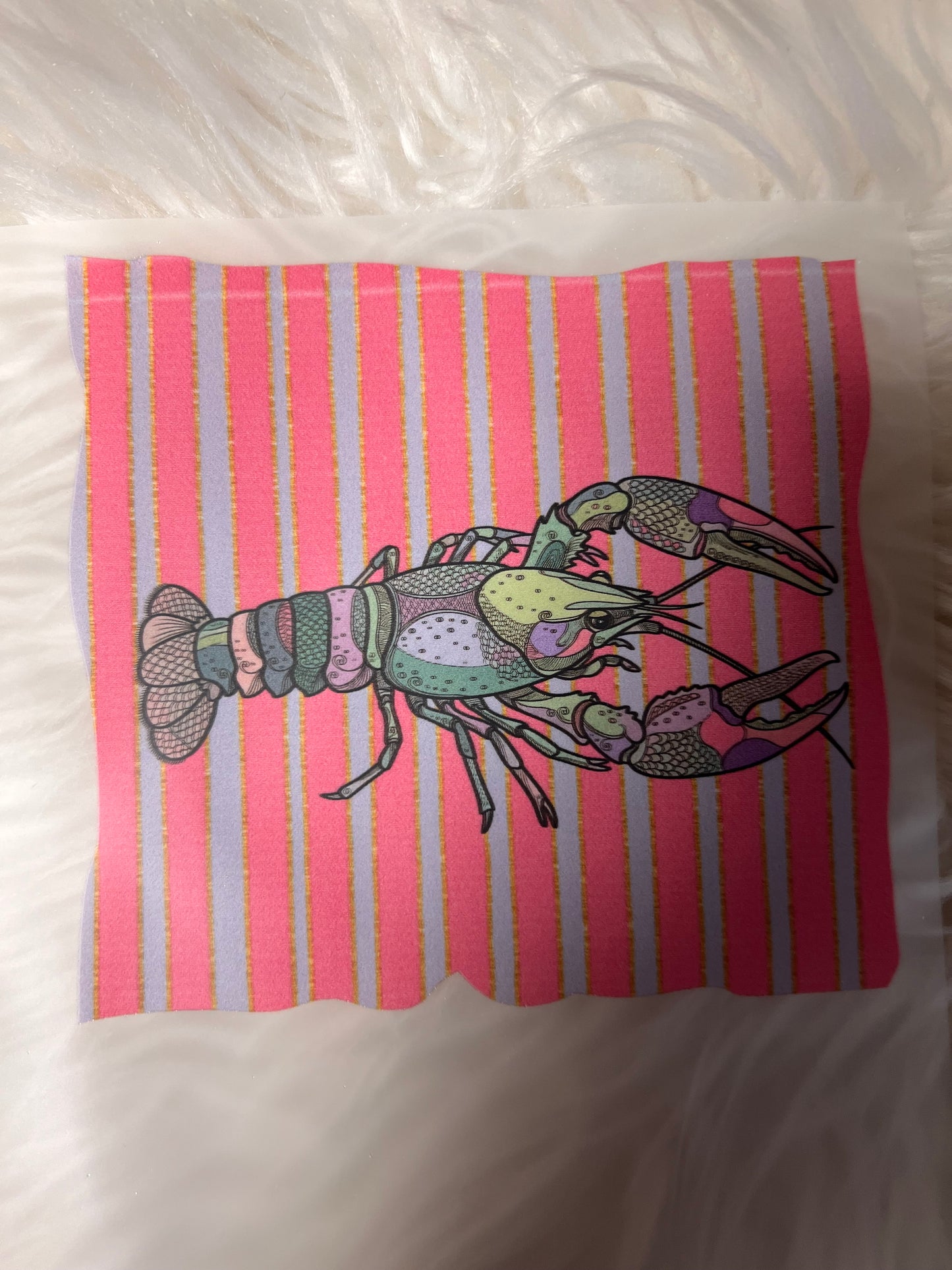 New  DTF multicolored crawfish ￼