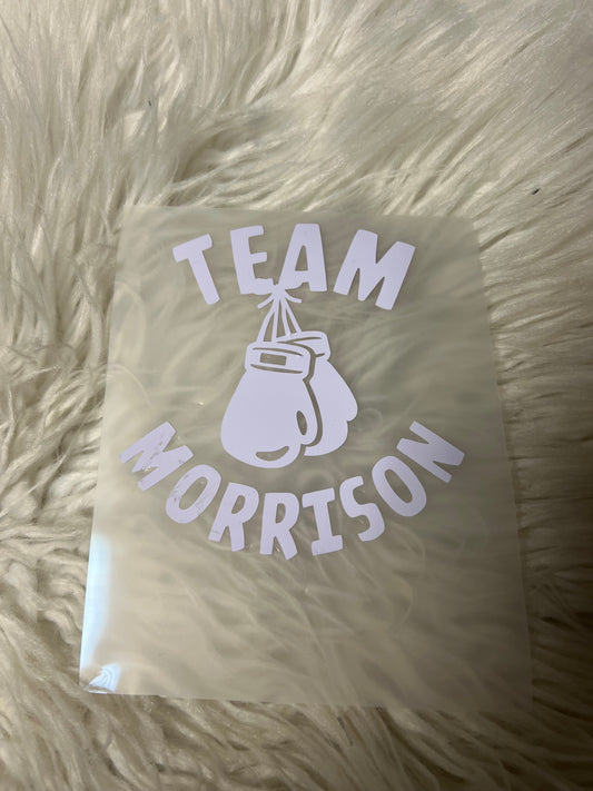 Kenzie Morrison decal
