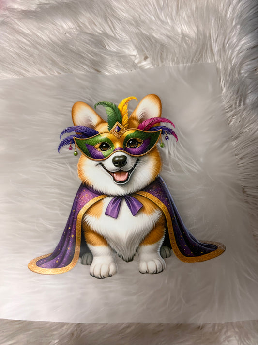 New DTF corgi