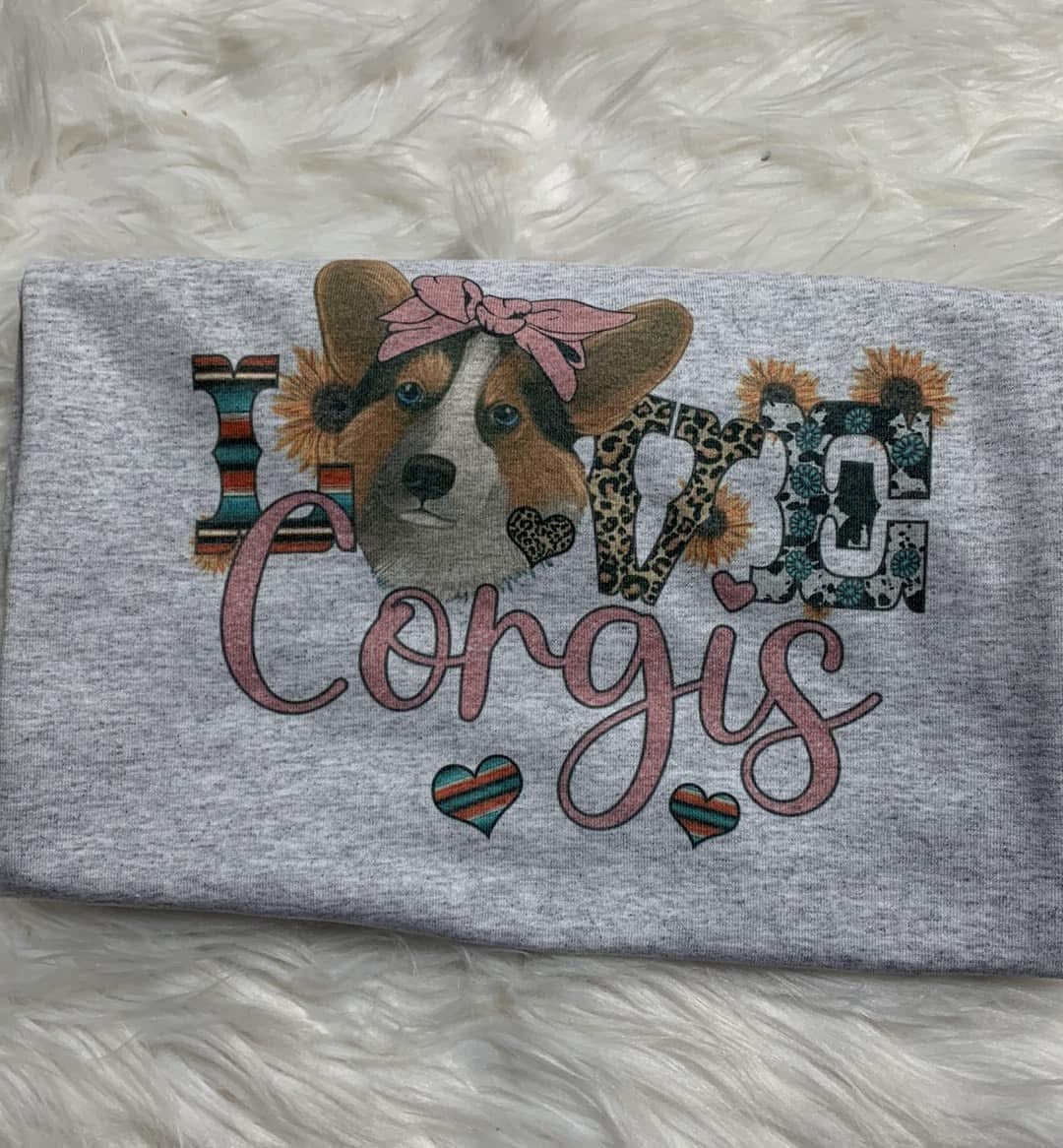 New unisex corgi top