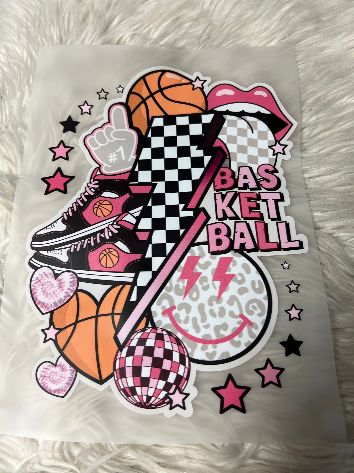 New DTF basketball
