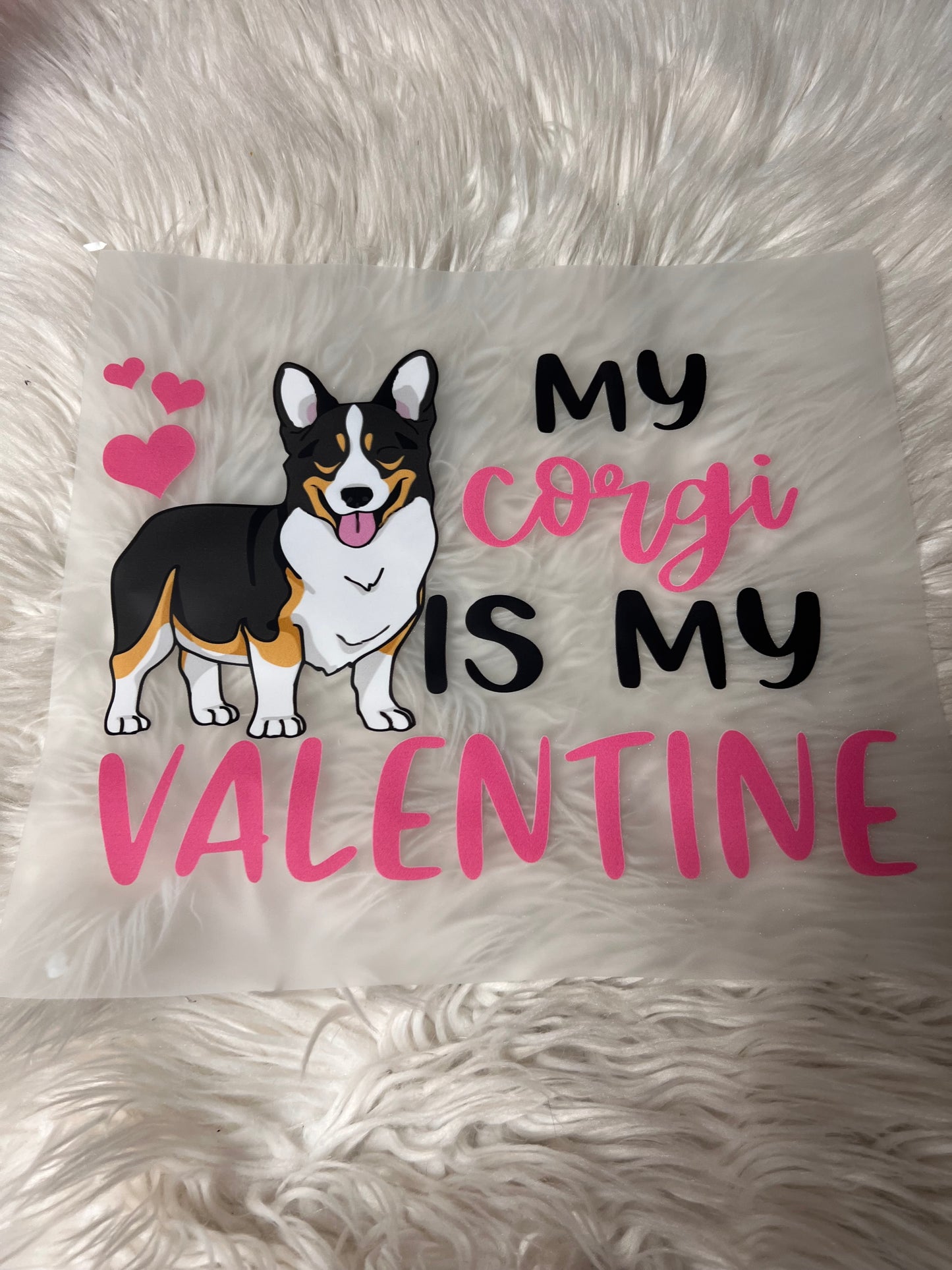 New DTF corgi