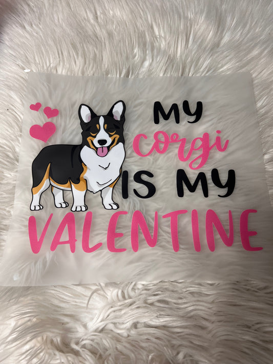 New DTF corgi