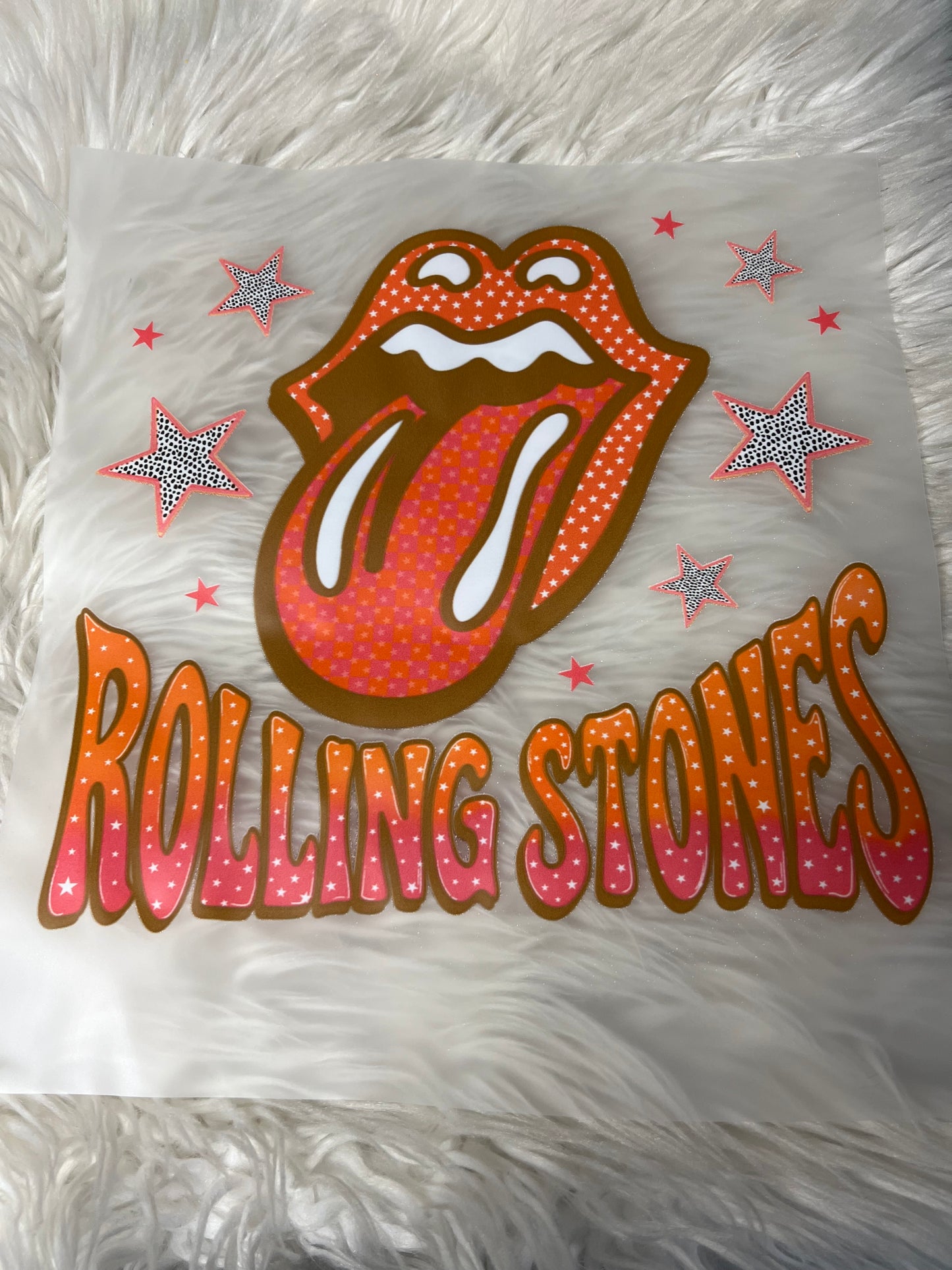 New DTF rock ‘n’ roll lips ￼