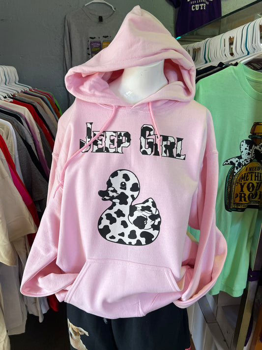 New unisex  pink cow print