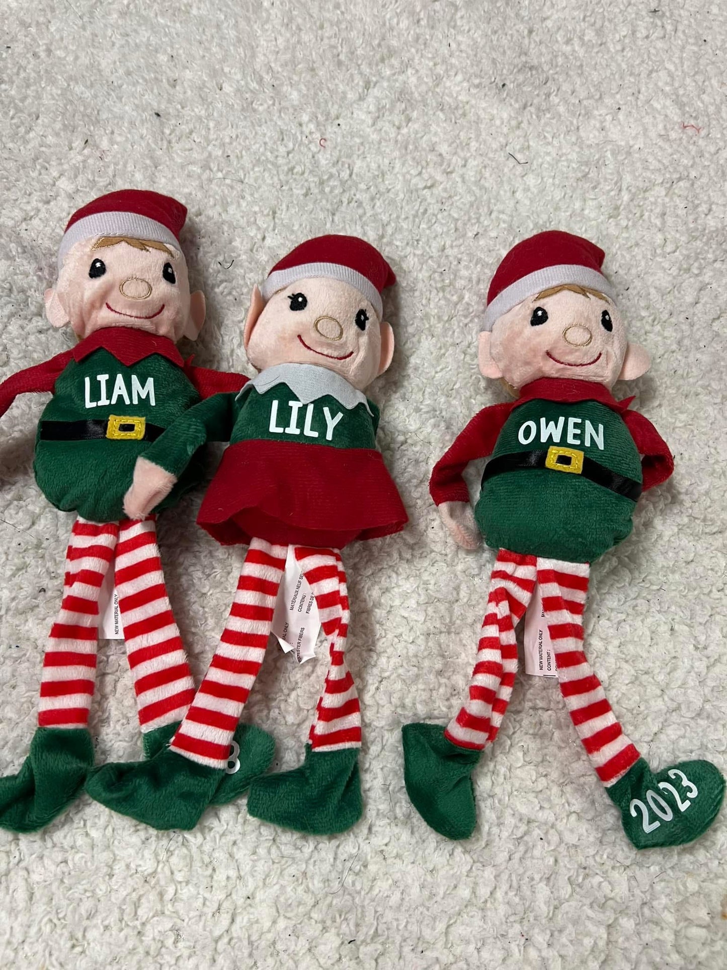New custom Christmas elves ￼