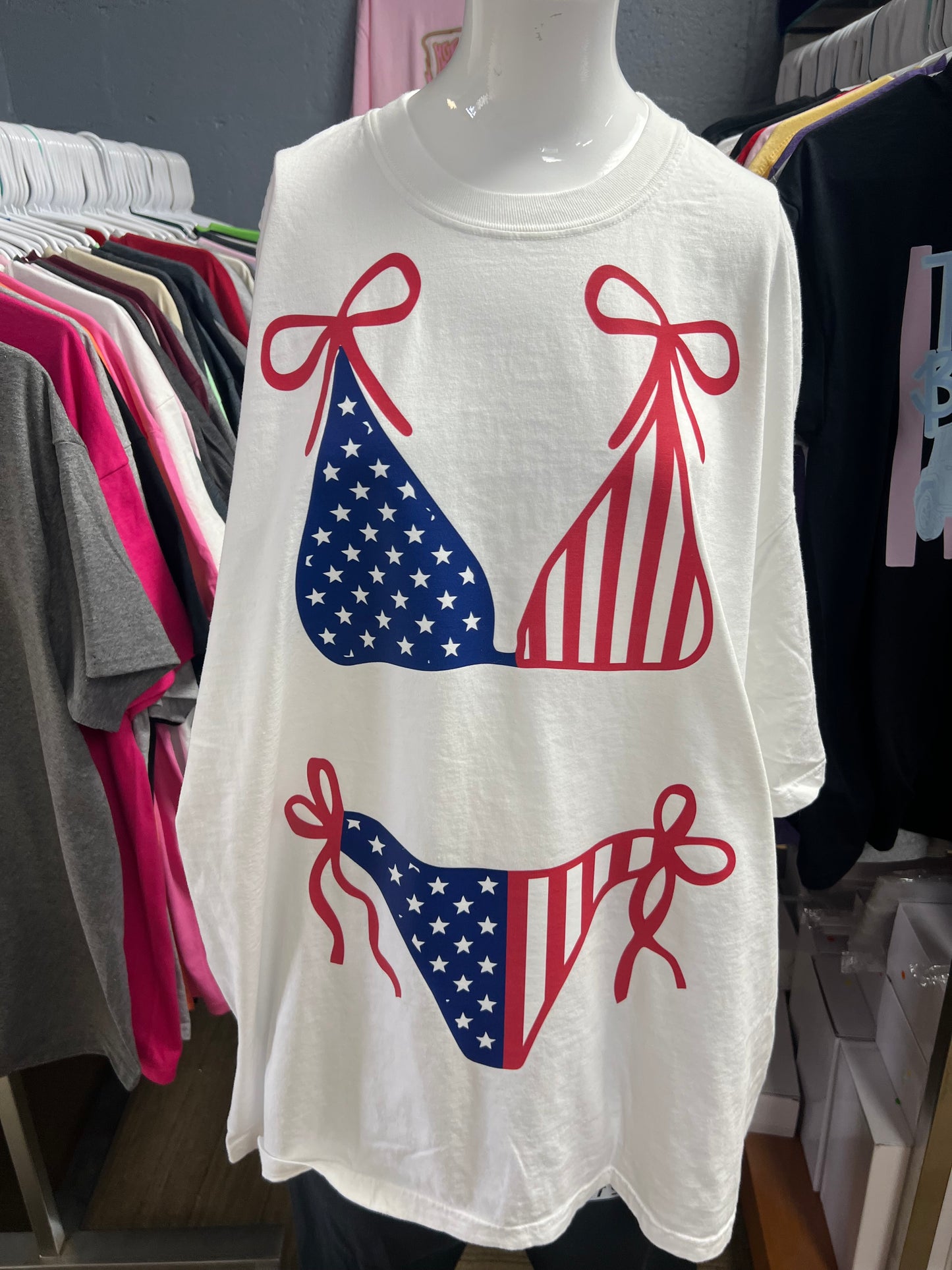 New unisex usa bikini