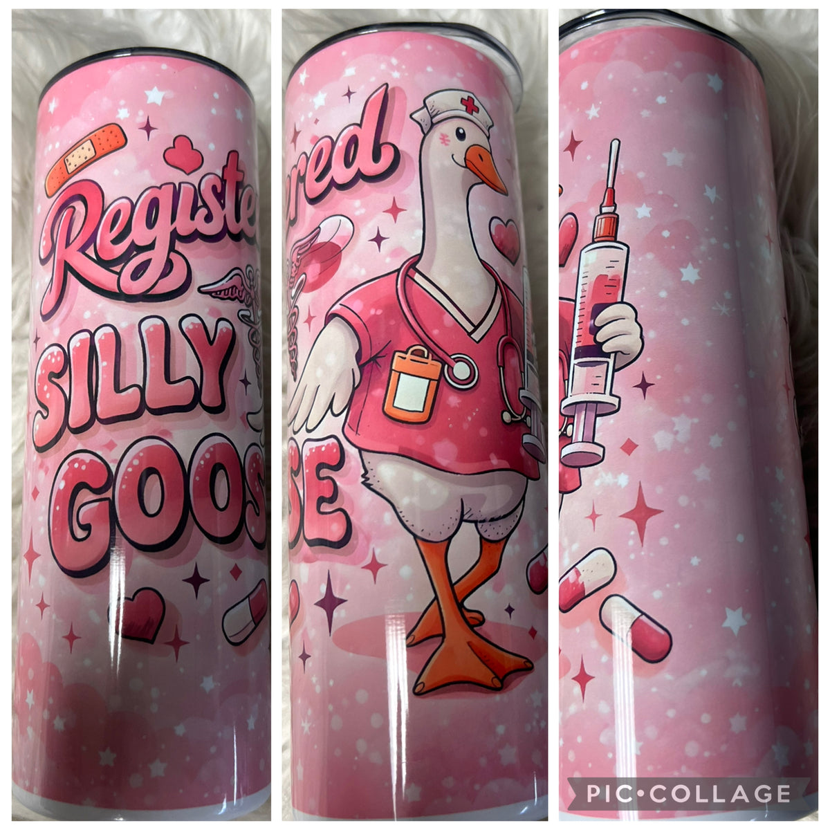 20 ounce Tumblr nurse goose
