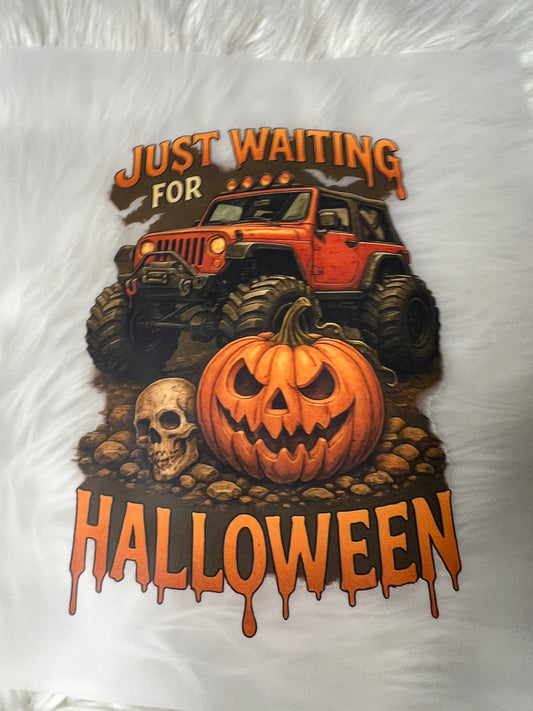 New DTF 4 x 4 waiting for Halloween