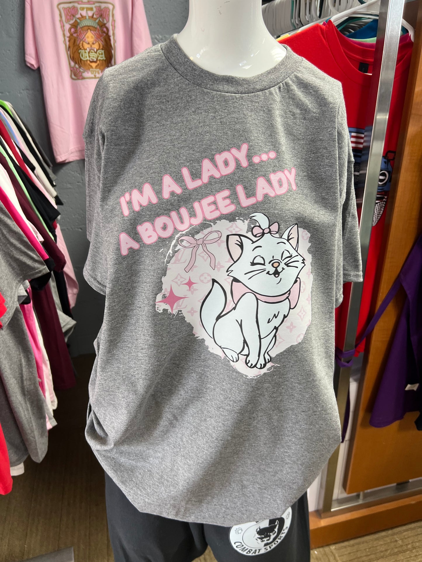 New unisex i’m a lady a bougie lady cat￼