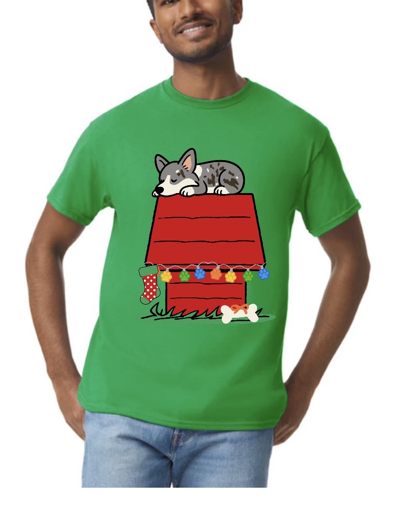 New unisex Christmas corgi