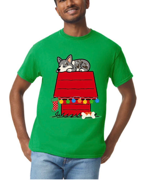 New unisex Christmas corgi