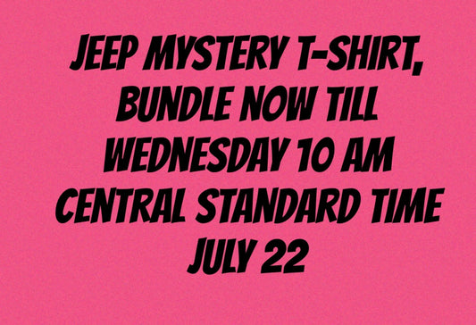 Mystery bag shirt bundle the theme is jee p