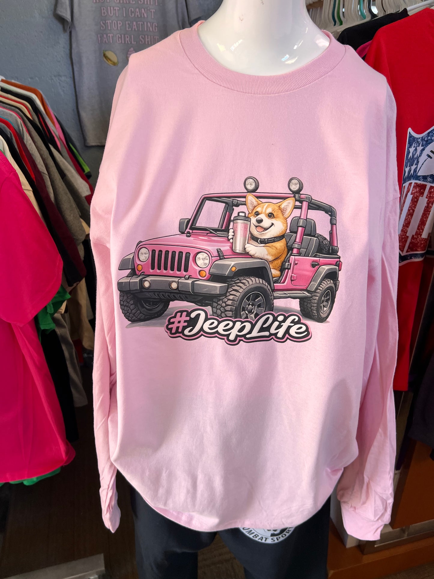 New unisex light pink