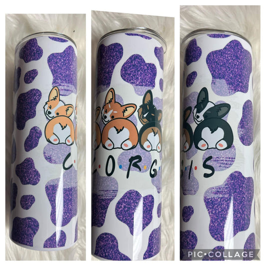 20 ounce Tumblr corgi