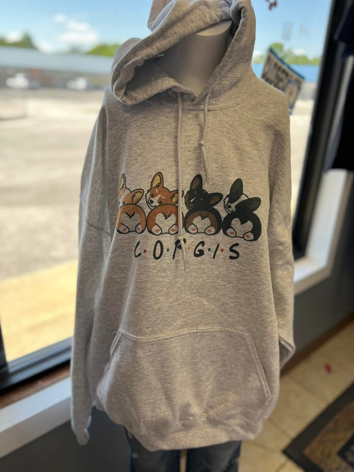 New unisex corgi top