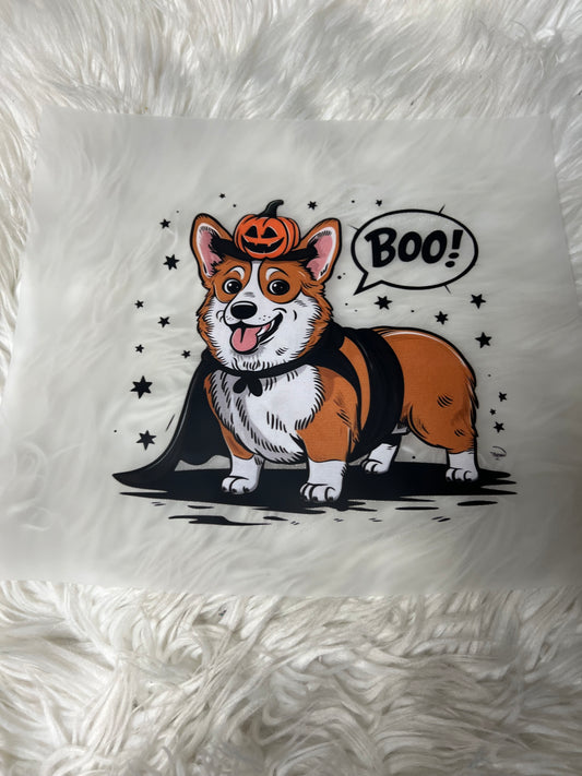 New DTF corgi