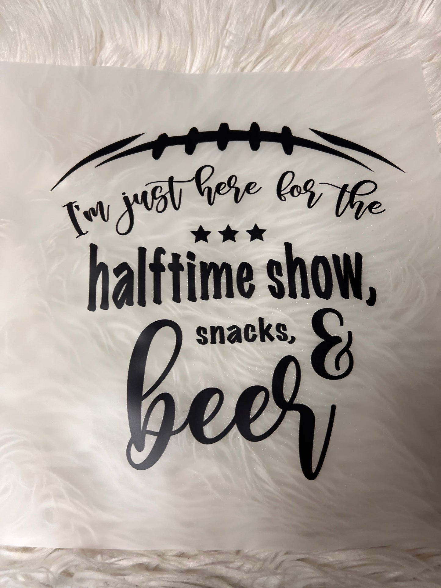 New DTF football halftime show and beer