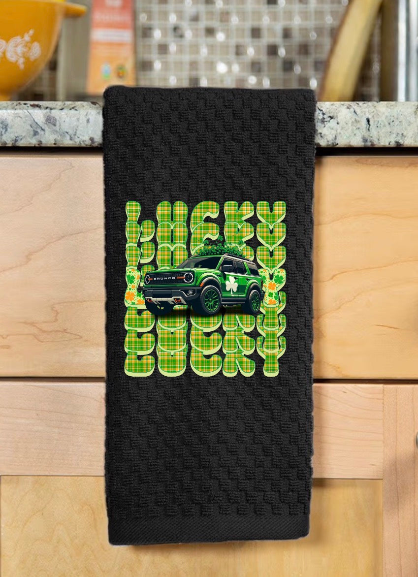 Decorative hand towel