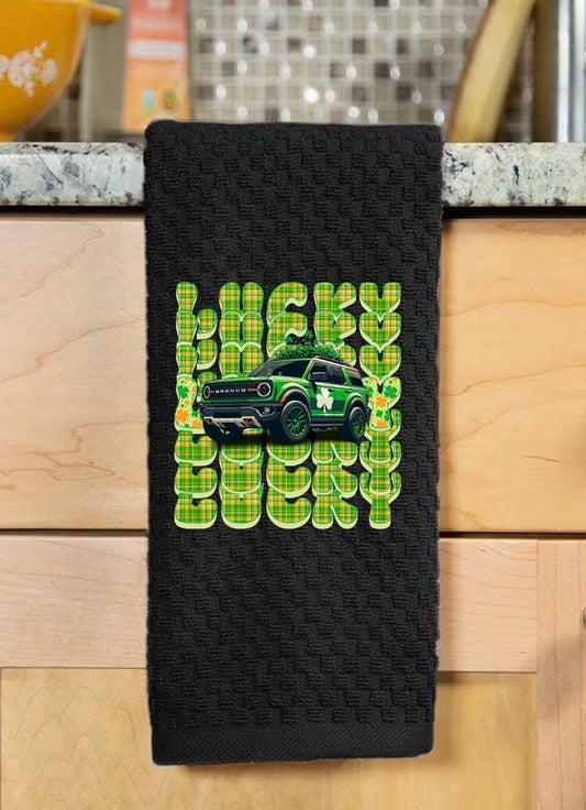 Decorative hand towel