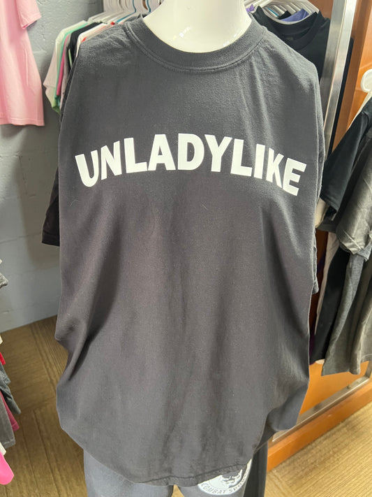 New unisex black unladylike