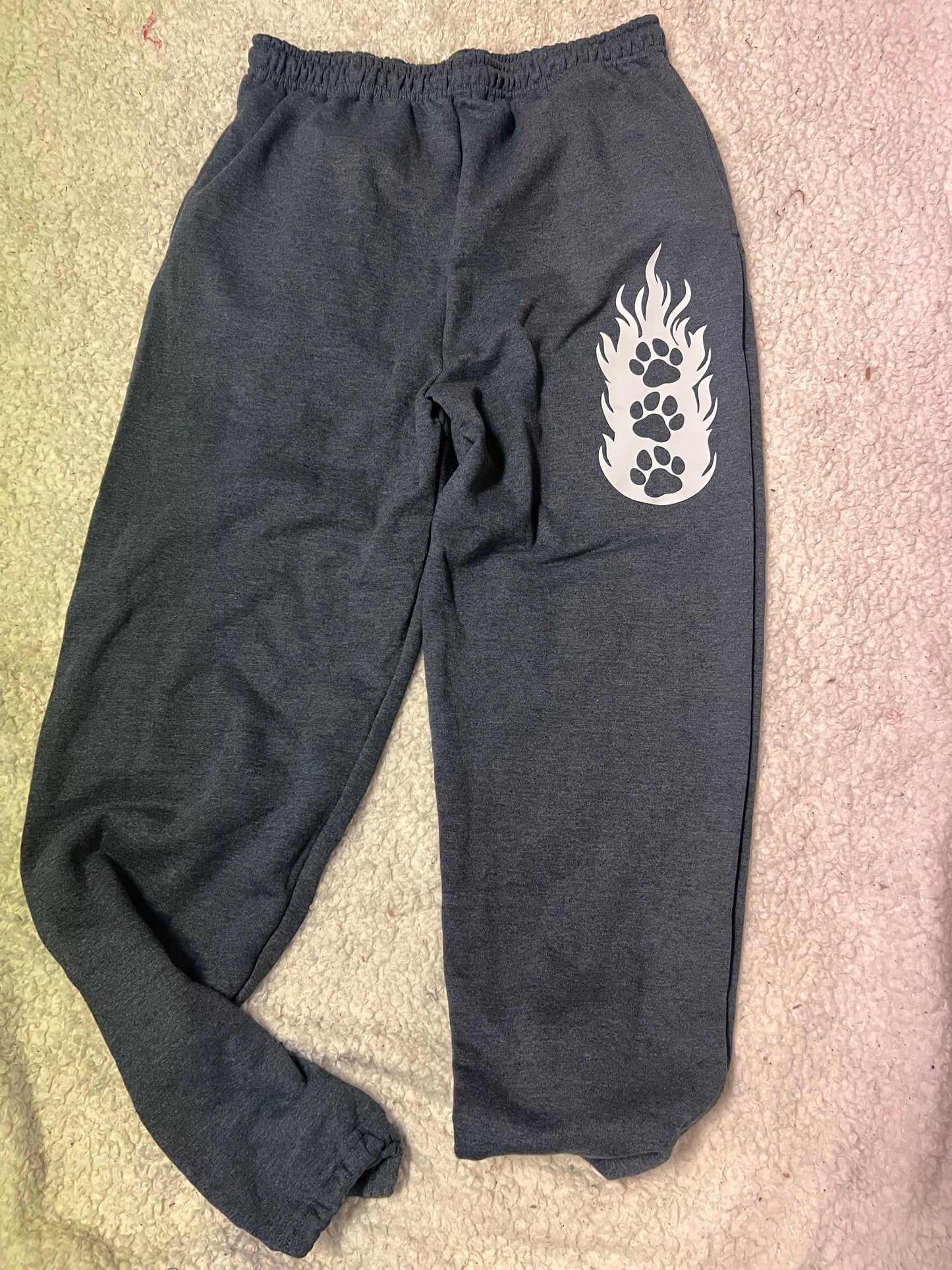 New unisex jerzees bottoms dark heather