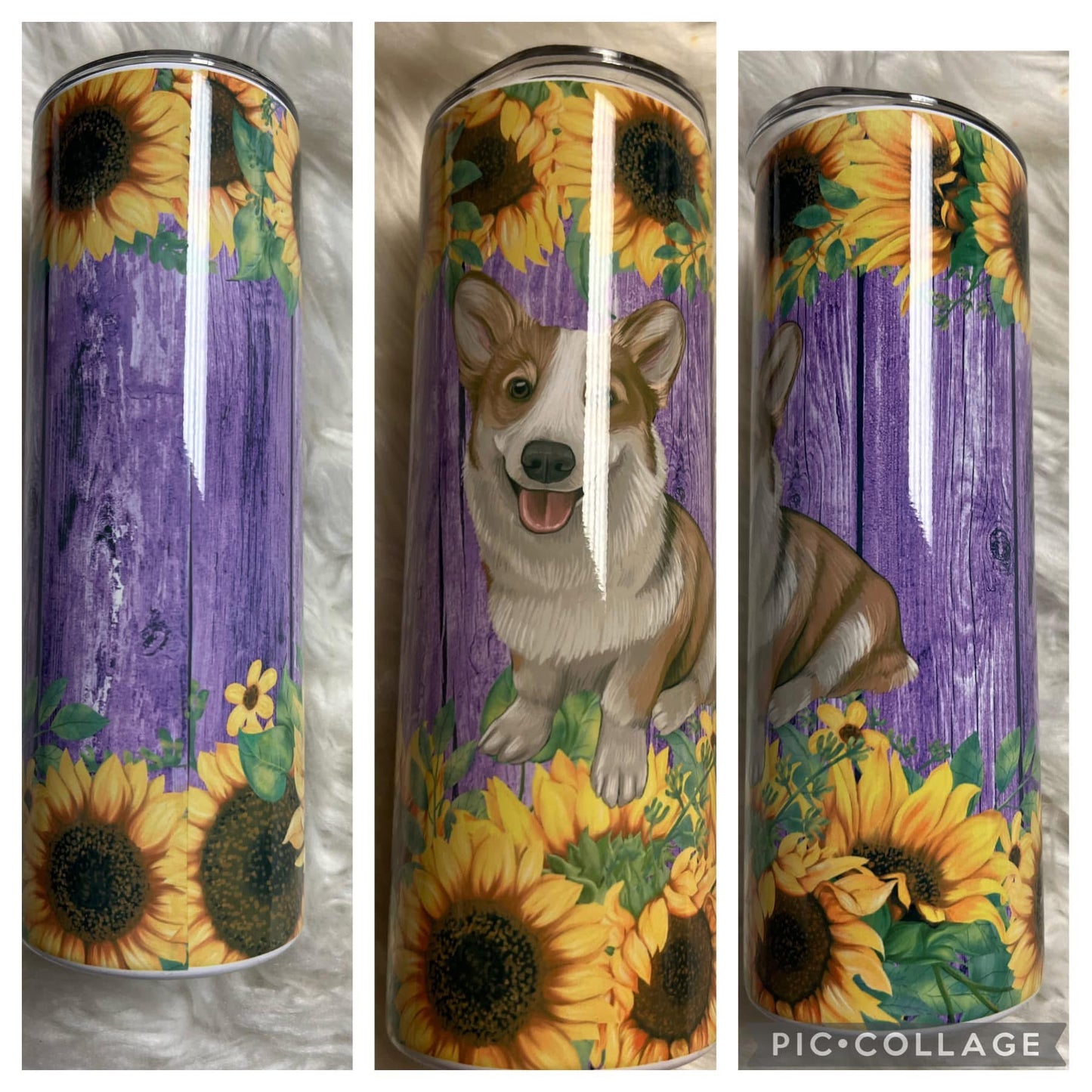 20 ounce Tumblr corgi