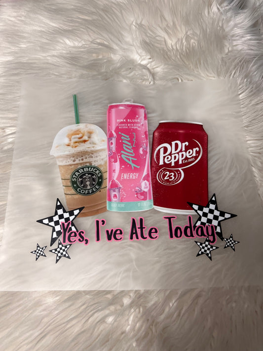 New DTF pink soda coffee