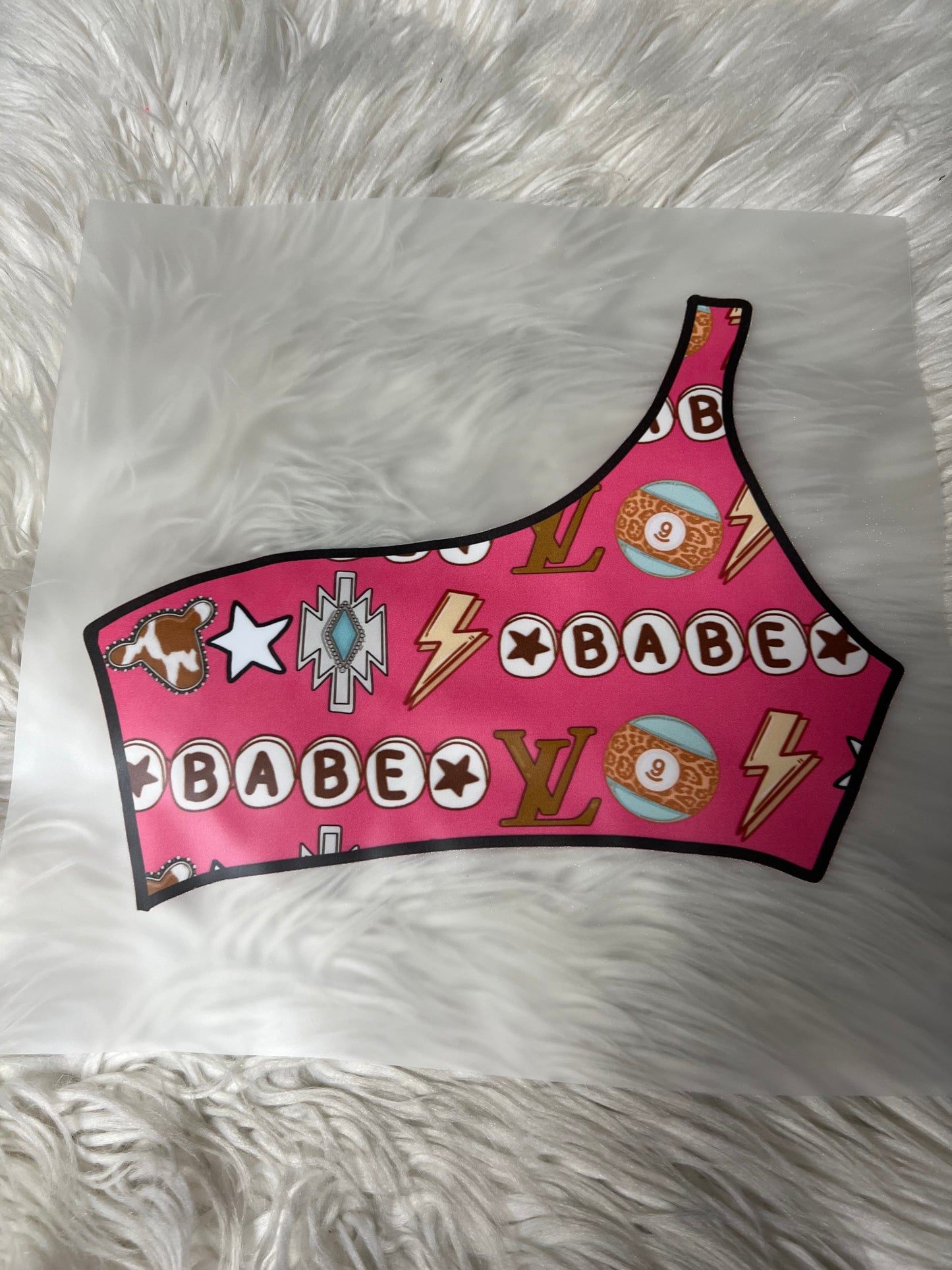 New  DTF bikini top