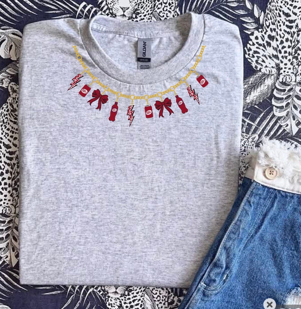 unisex top charm necklace soda