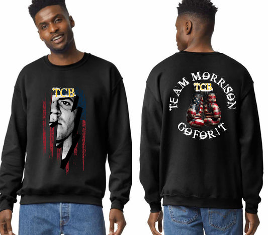 Kenzie Morrison youth crewneck sweatshirt, Gilden