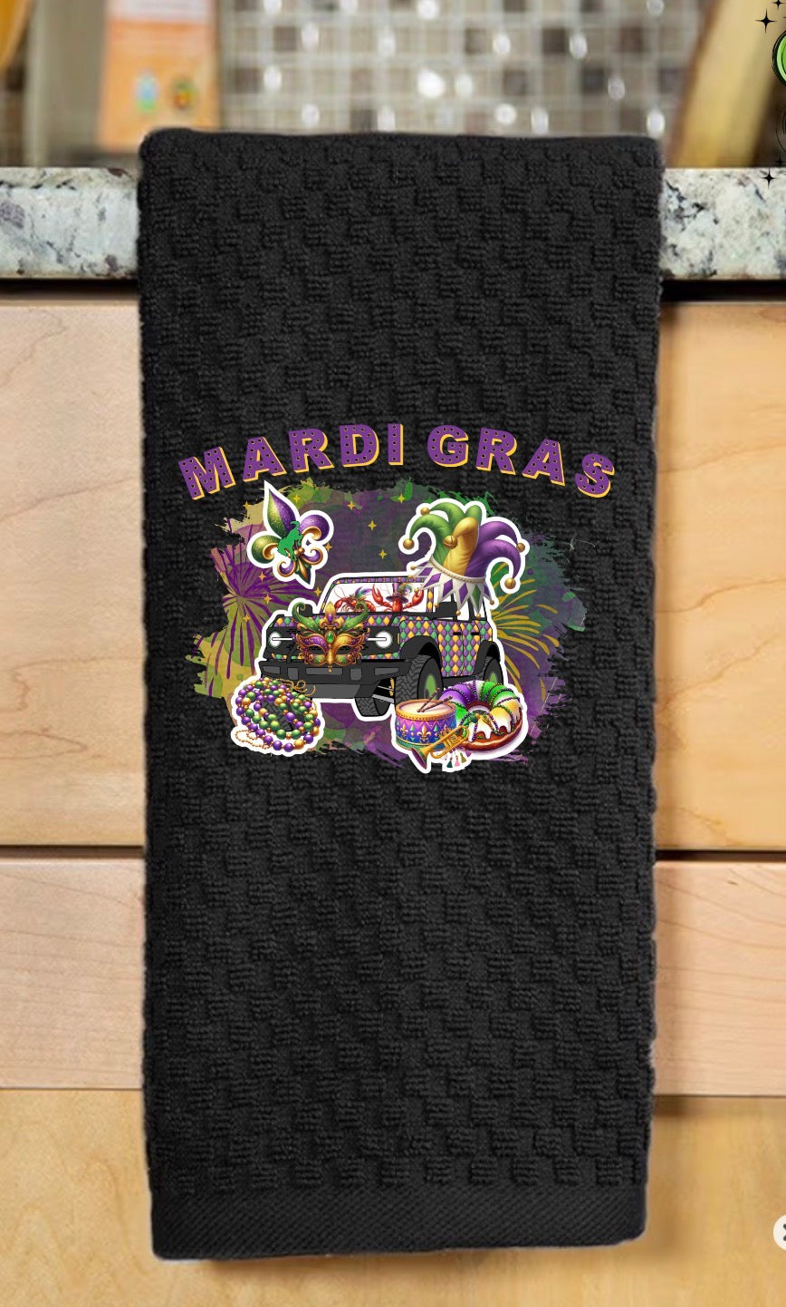 Decorative hand towel