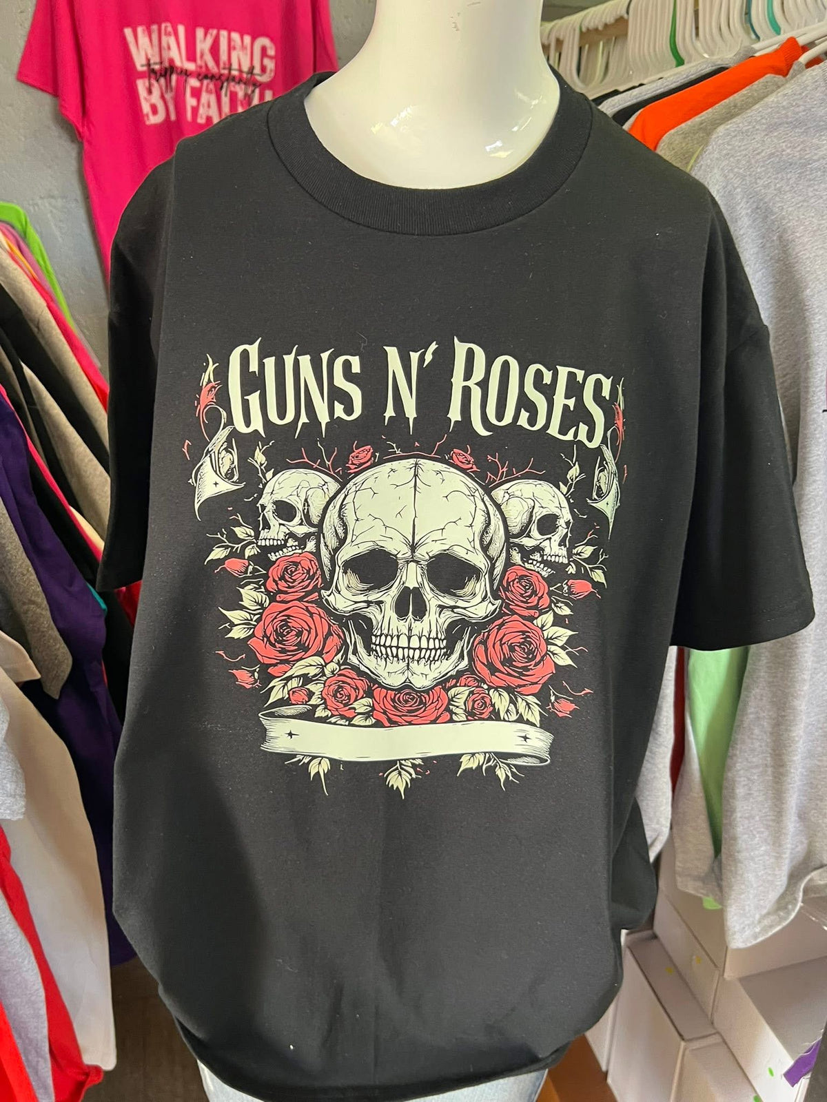 unisex top rock and roll
