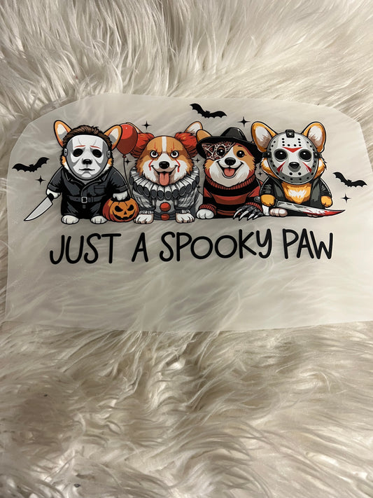 New DTF corgi Halloween